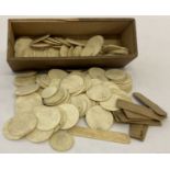 200 plus bone games counters in varying sizes.