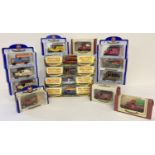 A collection of 15 boxed Oxford Die-Cast vehicles.