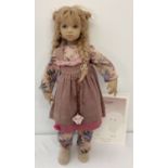 A boxed 2002 "Sofi" collectors doll by Annette Himstedt No. 318/377, with CoA.