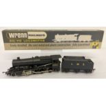 A boxed vintage Wrenn Railways OO gauge W2225 2-8-0 LMS Locomotive and tender.