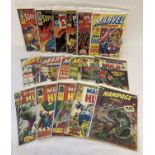 17 British Marvel UK comic books. Various titles: Incredible Hulk, Planet of the Apes & Super-Heroes