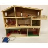 A 1980 vintage "Gothenburg" 3 storey dolls house by Lundby.