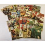 A quantity of 22 vintage pocket sized war comics to include Commando.