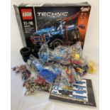 A Lego Technic 42070 6x6 All Terrain Tow Truck construction kit, unused in original packaging.