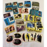 A quantity of assorted vintage T.V and Movie related trading cards.