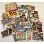 A quantity of assorted vintage trading cards and stickers.
