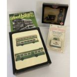 3 assorted boxed diecast vehicle sets from Matchbox, Lledo and Exclusive First Editions.