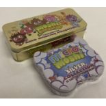 Moshi Monsters - 2 sealed and unopened tins of Limited Edition moshling figures.