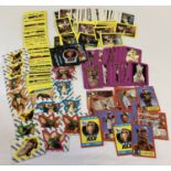 A quantity of assorted vintage T.V and Movie related trading cards.