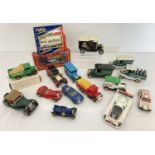 A collection of assorted boxed & unboxed diecast vehicles to include Corgi, Matchbox and Lledo.