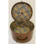 A large vintage Genuine Vulkolite Fibre vanity case complete with key.