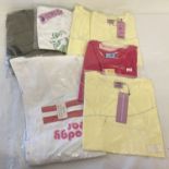 6 items of brand new women's casual wear clothing by Dodgy gear, complete with tags and packaging.