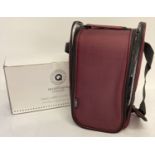 A brand new in box canvas carry wine cooler bag by Qualitopia.