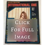 Vintage adult erotic magazine - International One, Volume 1 No. 1.