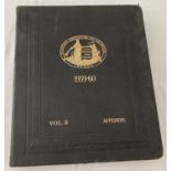 Lloyd's Register of Shipping 1959-60, leather bound book, Vol II Appendix.