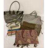 3 ladies handbags/shoulder bags to include Texier and David Jones.