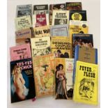 21 assorted vintage adult erotic paperback fiction books.