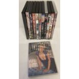 12 assorted adult erotic DVD's.