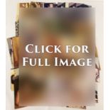A collection of 77 assorted vintage colour nude and erotic photographs of women.