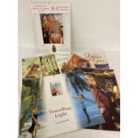 5 large colour photographic adult erotic calendars, to include advertising.