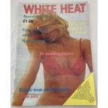 Issue No. 1 of 'White Heat', adult erotic magazine.