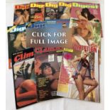 12 assorted vintage adult erotic magazines, to include 9 issues of "Whitehouse".