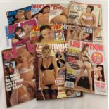 10 assorted adult erotic magazines, to include Men Only, Men's World, Razzle & Club International.