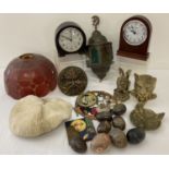 A collection of assorted vintage and modern items.