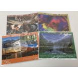 4 sets of Sepac collectors stamps all in protective clear cases. Each set contains 12 stamps.