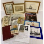 A quantity of assorted ephemera to include newspaper & magazine commemorative supplements. Lot