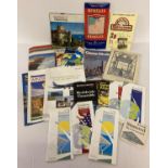 A quantity of assorted vintage ephemera relating to Air travel & Airports, shipping and European