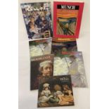 A collection of 7 Art books including 3 from Taschen. To include Monet, Munch, Renoir and Rembrandt.