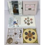2 Royal Mint United Kingdom Brilliant Uncirculated Coin Collections. 1996 with Euro 96 football £2