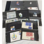 A folder of 48 first day covers and corresponding individual mint stamps dating from 1953-1967. To