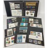 A folder of 39 British first day covers and corresponding mint stamp sets dating from 1968-1973.