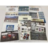 14 Royal Mail 2007 mint collectors stamp sets with original presentation packs. Comprising: