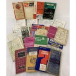 A quantity of assorted vintage and modern maps to include Ordnance Survey, Bartholomew's and