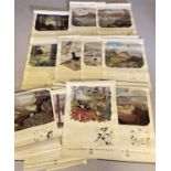 12 vintage Shell wildlife posters, some with metal edging top and bottom. To include 10 from the