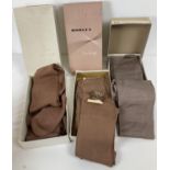 3 boxes of vintage woollen stockings to include Morley and Brettle's, in original shop boxes.