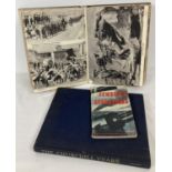 3 vintage military books. The First World War; A Photographic History, The Churchill Years and