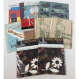 10 assorted vintage 1960's pairs of fully fashioned seamfree stockings, in original packets. To