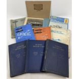 A collection of vintage car books and workshop manuals. To include: Riley, Triumph, Lada, Morris ten