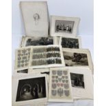 A quantity of Victorian & vintage etchings and prints, mostly plates removed from books. To