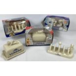 A collection of boxed and unboxed limited edition Lurpak butter ceramics. Featuring Douglas, to