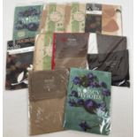 10 assorted vintage 1960's pairs of fully fashioned stockings, in original packets. To include: