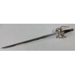 A replica Medieval "Colada" sword as owned by El Cid in the 11th Century. Made in spain, with