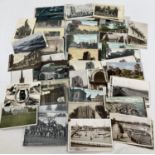 Approx. 120 assorted vintage Norfolk & Suffolk postcards. To include: Norwich, Bury St. Edmunds,