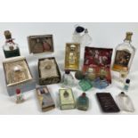 A collection of vintage perfume bottles, some with contents and original boxes. To include boxed