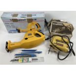 2 boxed power tool saws. A French Scie Sabre 600W reciprocating saw, complete with instructions &