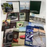 A collection of assorted classic car automobilia books and catalogues. To include 3 x Rolls Royce